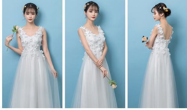 ウェディングドレス 背中V ホワイトチュール ウエディングドレス ホワイト ソフトチュール Vネック V タンクトップ