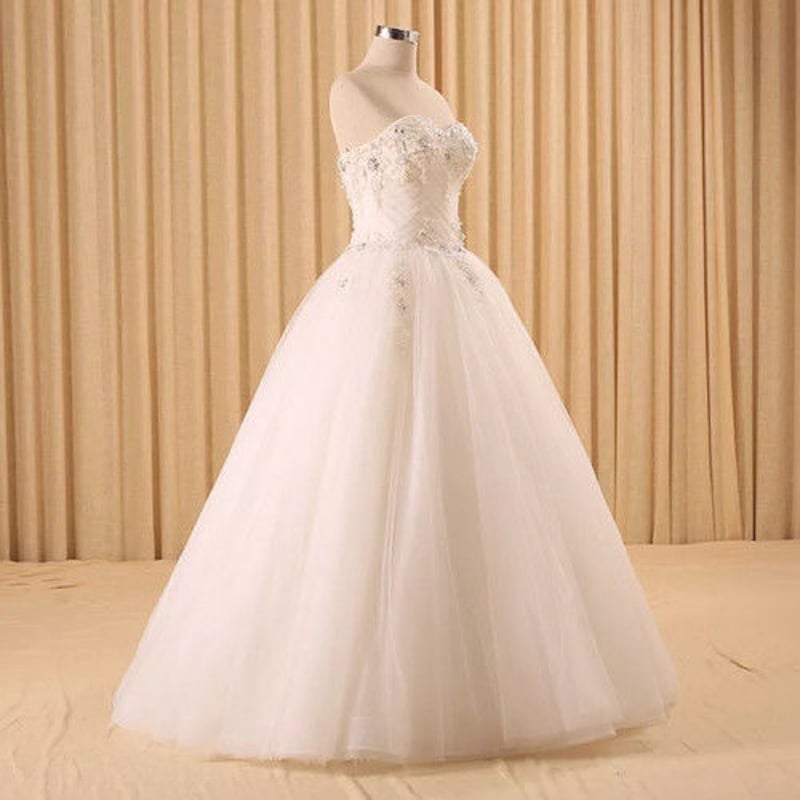 ウェディングドレス ロング ノースリーブ セクシー ドレス