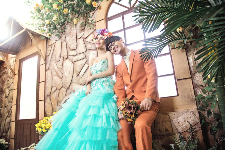 STUDIOUSのミントグリーンのワンピース◎結婚式、普段使いどちらも可能☆