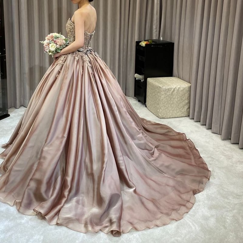 ウェディングドレス 結婚式 二次会 パーティ 演出 ロングドレス Q89 