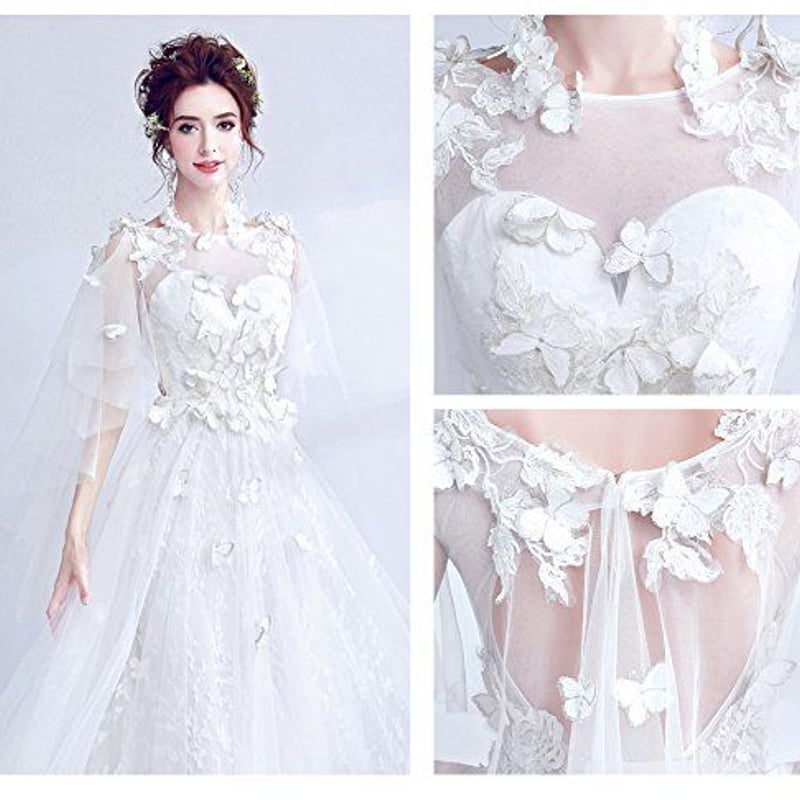 ホワイトお姫様ドレス 大人 パーティー 演奏会 発表会 パーティー