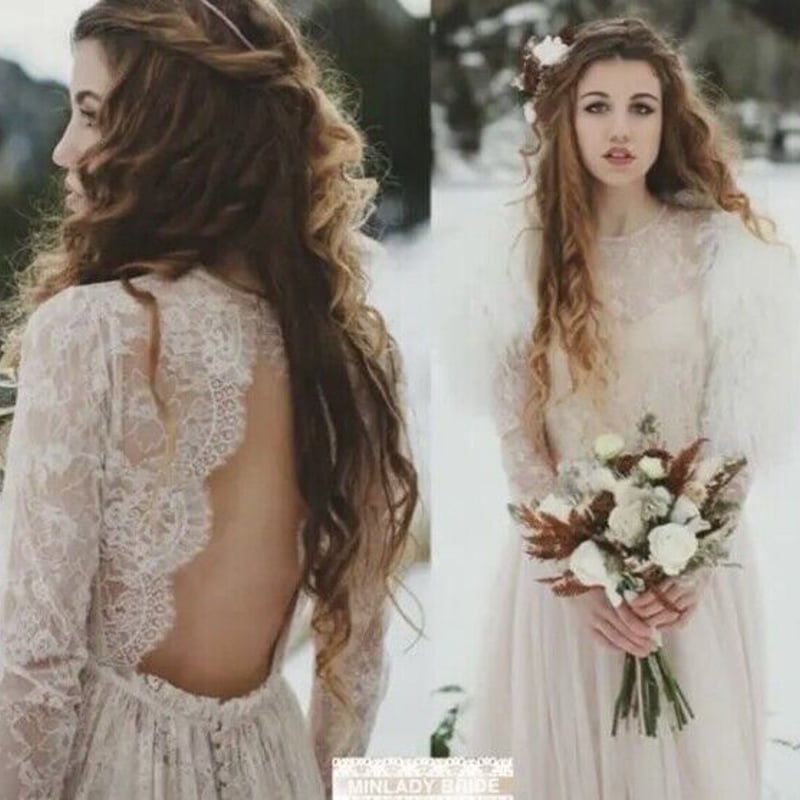 C283 プリンセスライン フランス風  背中見せ エレガント 花嫁 ドレス C283 プリンセスライン フランス風 背中見せ エレガント 花嫁 ドレス