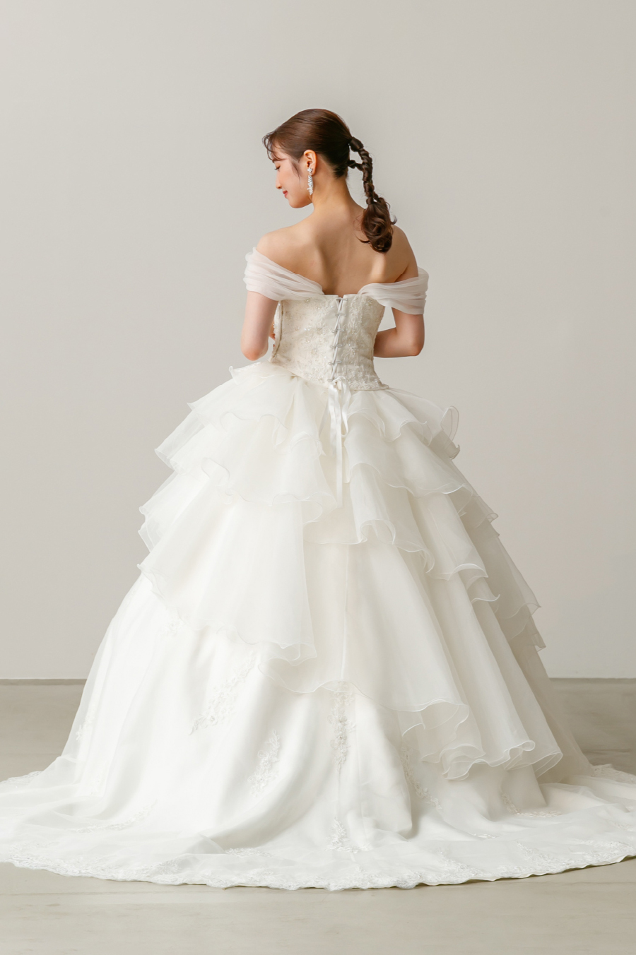 ウェディングドレス プリンセス アシンメトリー XS-3XL 7-426 fit=scale-down,w=1200