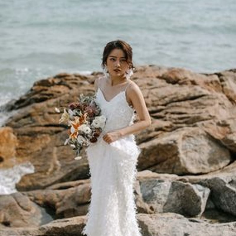 ウェディングドレス パーティー 結婚式 二次会 前撮り 花嫁 大人 ウェディングドレス パーティー 結婚式 二次会 前撮り 花嫁 大人