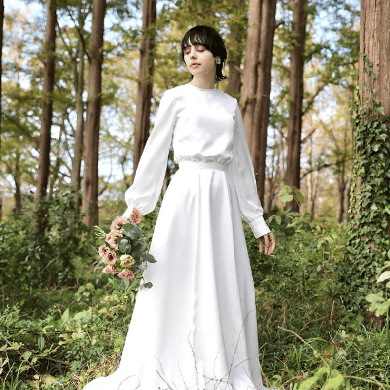 パーティードレス ロングスリーブ スレン 演奏会/音楽会/発表会など