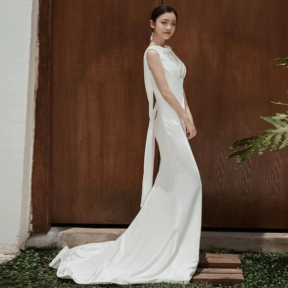 美品☆バルーンリボン ステージドレス 演奏会☆ウェディング ブライダル