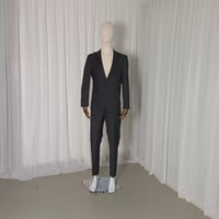 スーツ   ブラック  ジャケット、パンツの2点セット   結婚式   新郎衣装