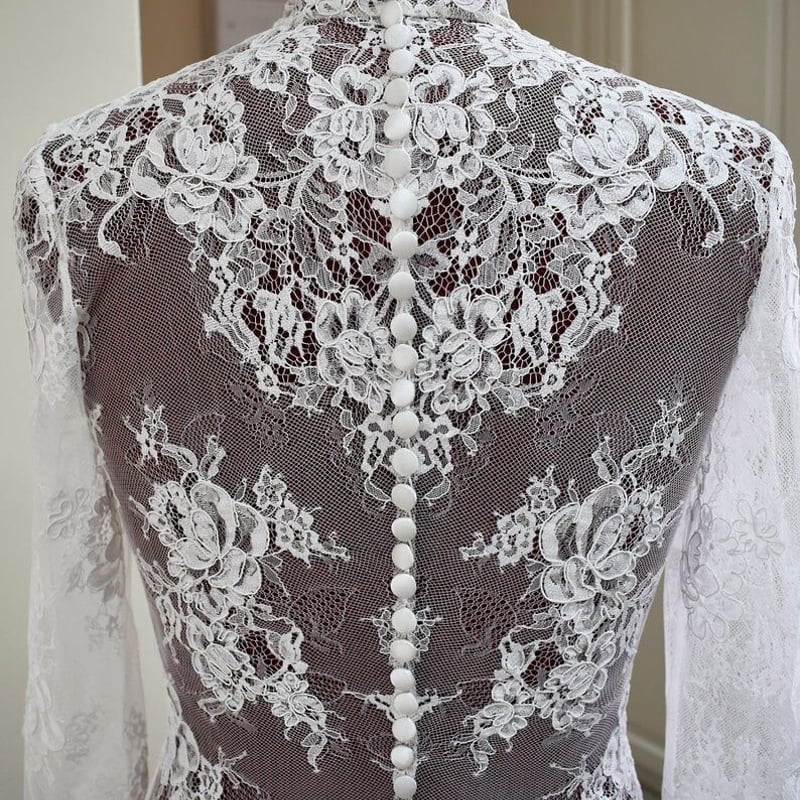 【美品】長袖ウエディングボレロ fit=scale-down,w=1200