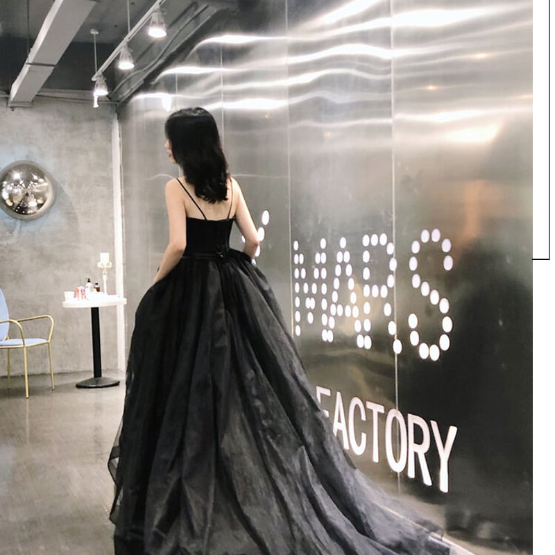 キャミソール バーティードレス 黒 前撮り用 二次会用 楽天市場】「10