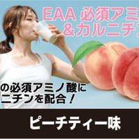 ウェルネスサーバー用　EAA&カルニチン　ピーチティ味 500杯分