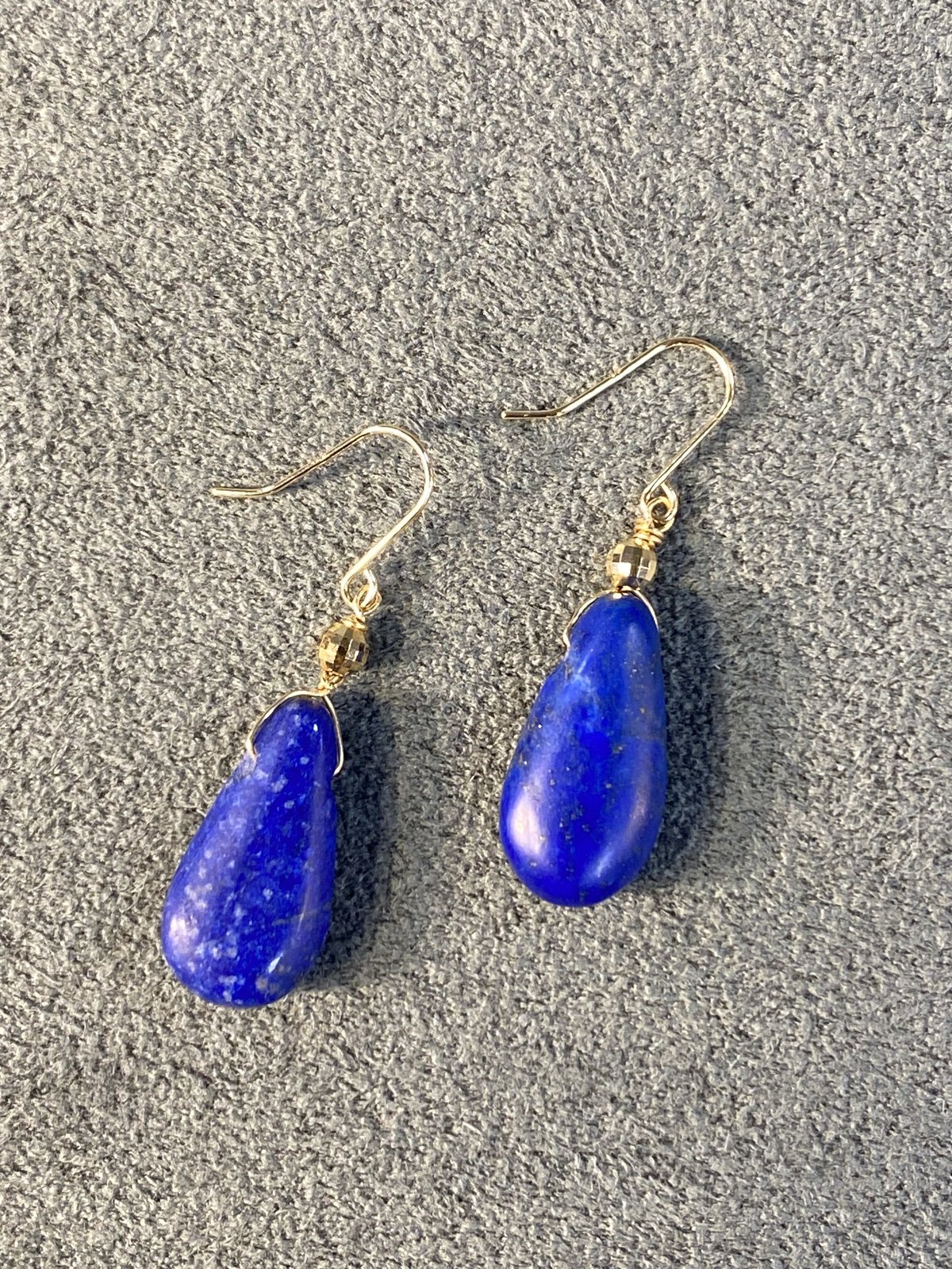 COCOSHNIK ラピスラズリ ピアス VENDOME AOYAMA ピアス K18YG ラピスラズリ レディース