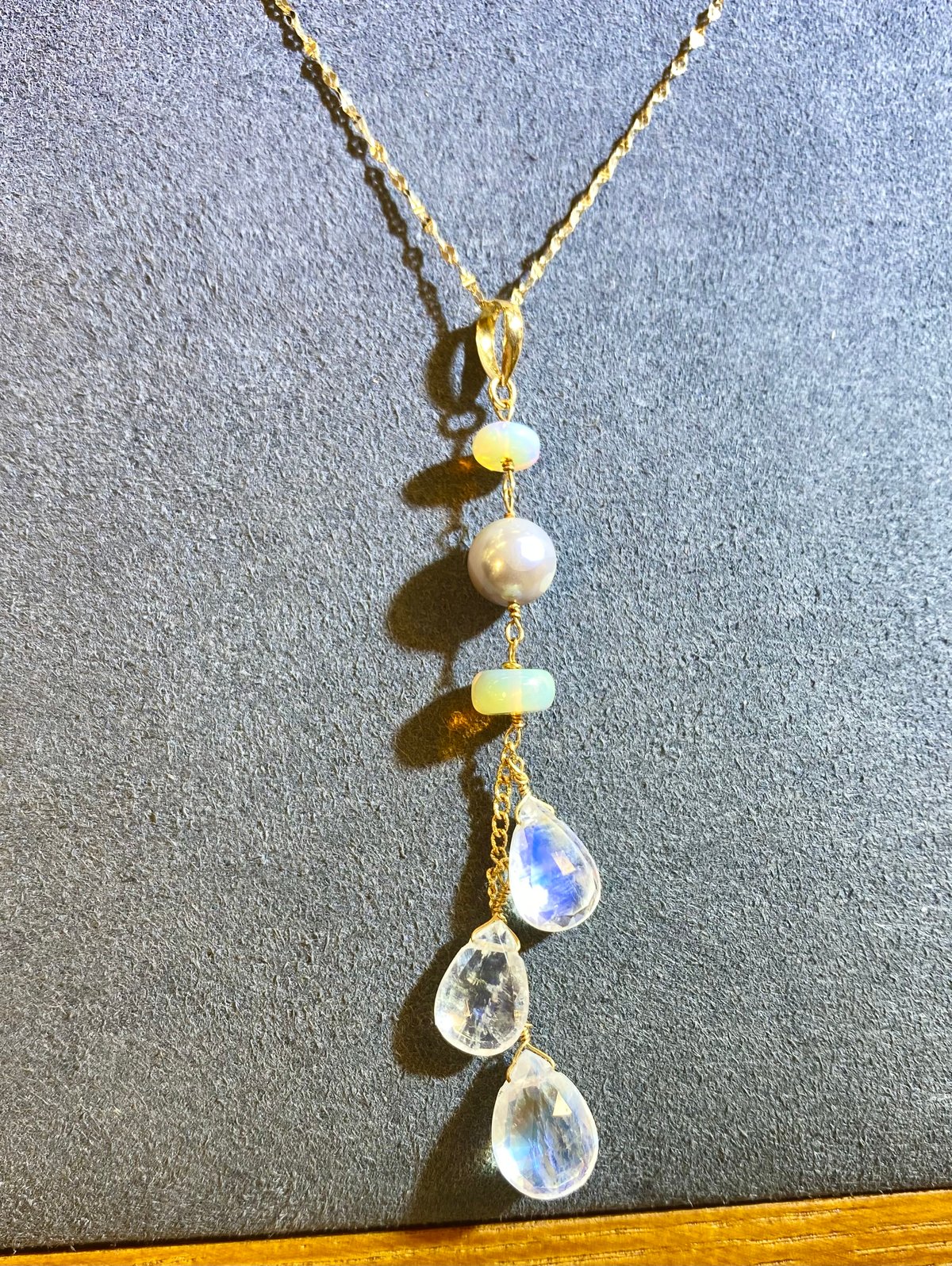 天然石MIX ネックレス18k | IRIS Gem & Jewellery