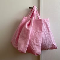 リネンバッグ・サクラピンク