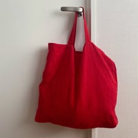 フレンチリネンバッグ・レッド