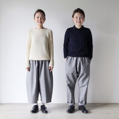 ゴブラン花柄バルーンパンツ