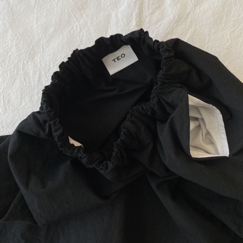 【美品】YAA!! ブラックパンツ サルエル Free コットンシルク 204256-0.jpg?v=1717514481&