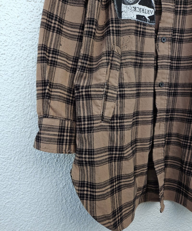 Anarchy CHECK Shirt (b) | ARTRICK_OSAKA