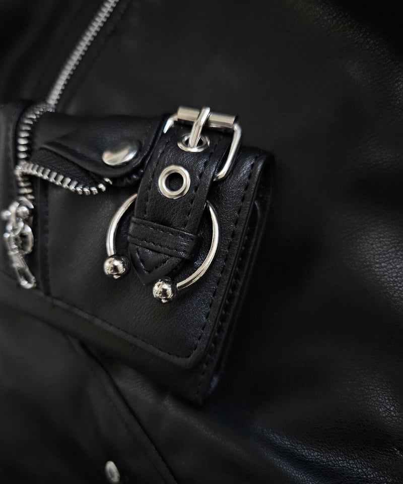 Riders Mini Wallet (black) | ARTRICK_OSAKA