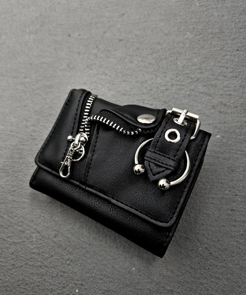 Riders Mini Wallet (black) | ARTRICK_OSAKA