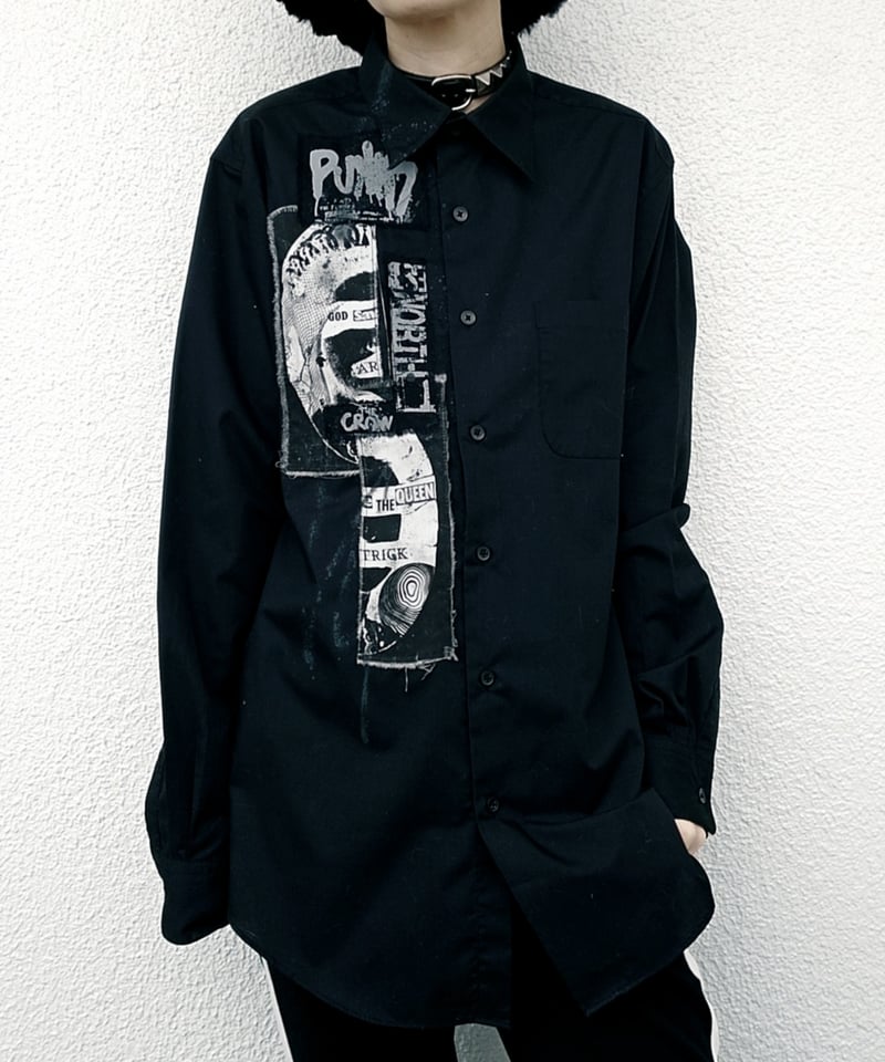 ANARCHY Punk Shirt(blk) | ARTRICK_OSAKA