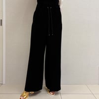 ワイドパンツ(ブラック)