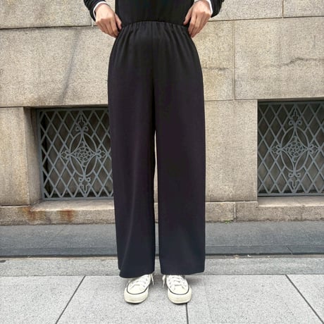 ストレートワイドパンツ(ブラック・セットアップ対応)