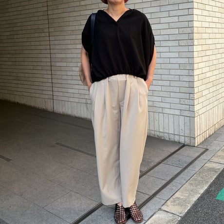 スキッパードルマンシャツ(ブラック)