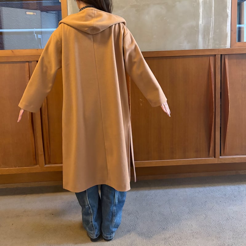 美品✨ドゥーズィエムクラス　シャモーマントコート　フード　キャメル　F MACKINTOSH/マッキントッシュ】CAPE COAT（ポンチョ・マント