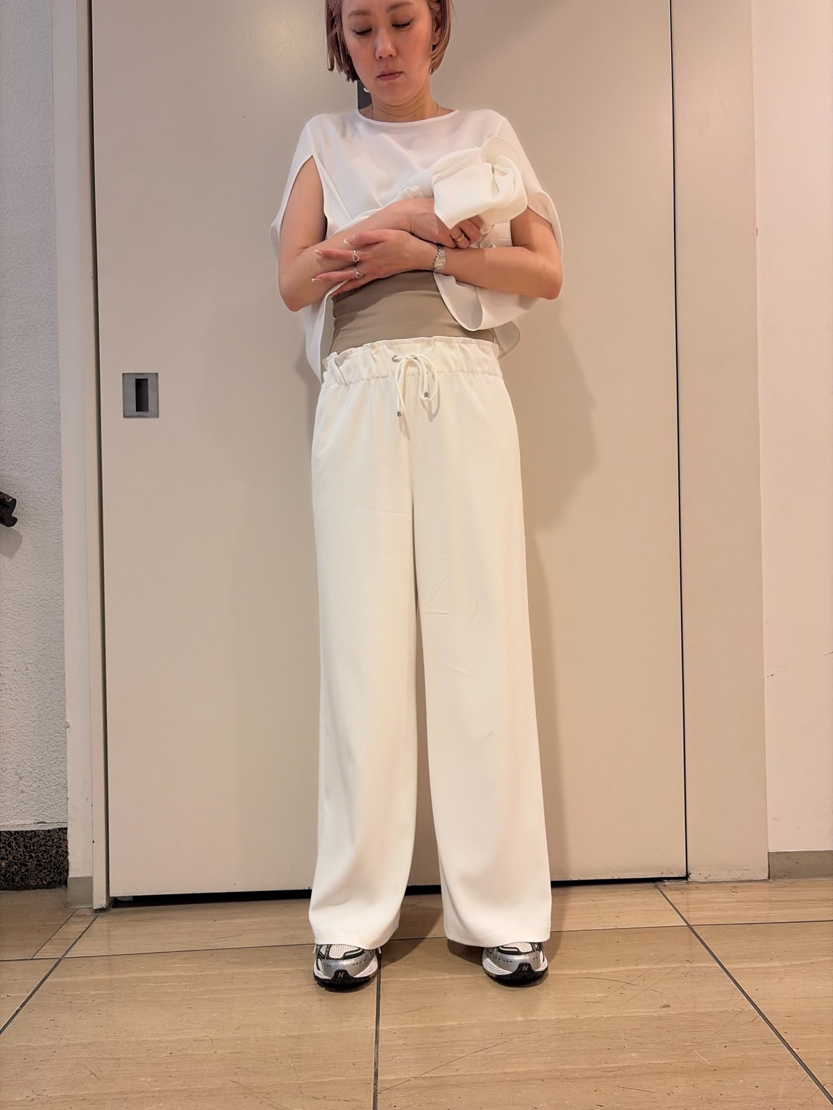 ホワイトパンツsaaa.y様 ワイドパンツ(ホワイト) | myinemy's STORE