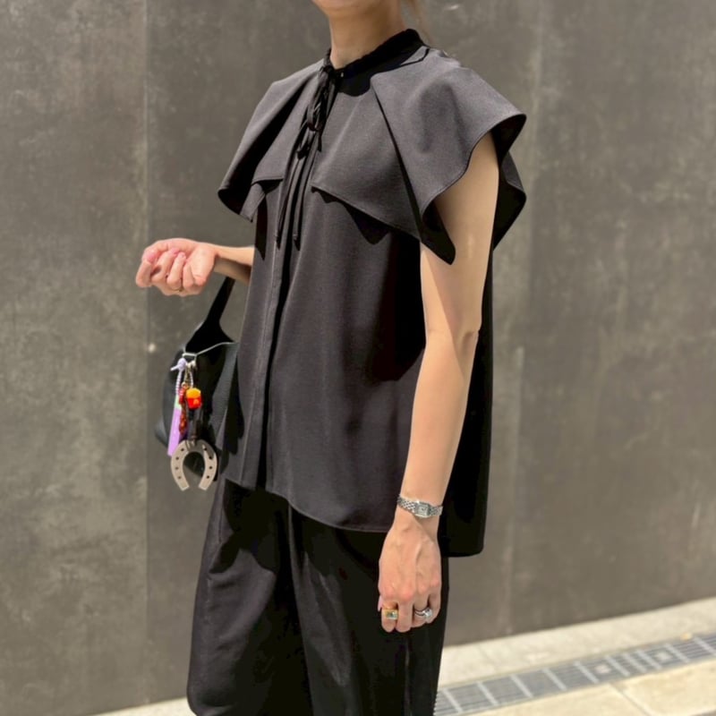 MYINE ビッグカラー　ブラウス ビッグカラーブラウス/earth music&ecology（アース