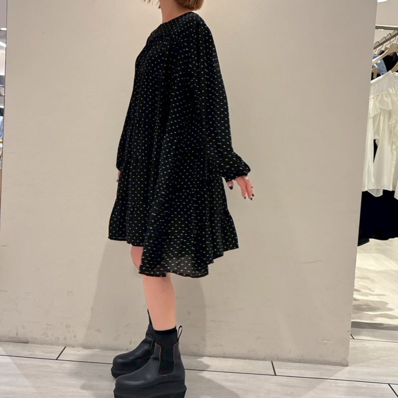 y's ティアードワンピース 楽天市場】ドロストギャザーティアードワンピース ワンピース