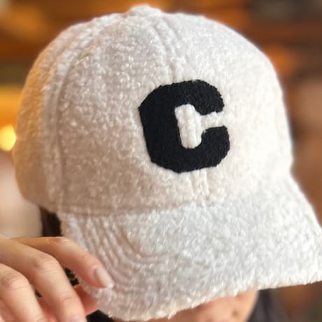 パロディc ボアCAP(ホワイト・モカ・ブラック)