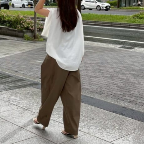 スキッパードルマンシャツ(オフ)