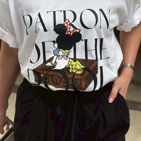PATRON ユニセックスtシャツ(ホワイト)