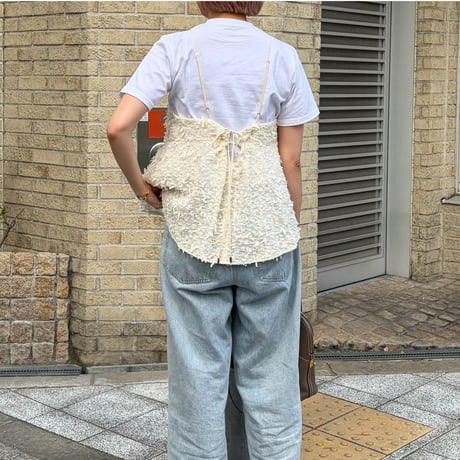 デザインキャミソール(オフ)