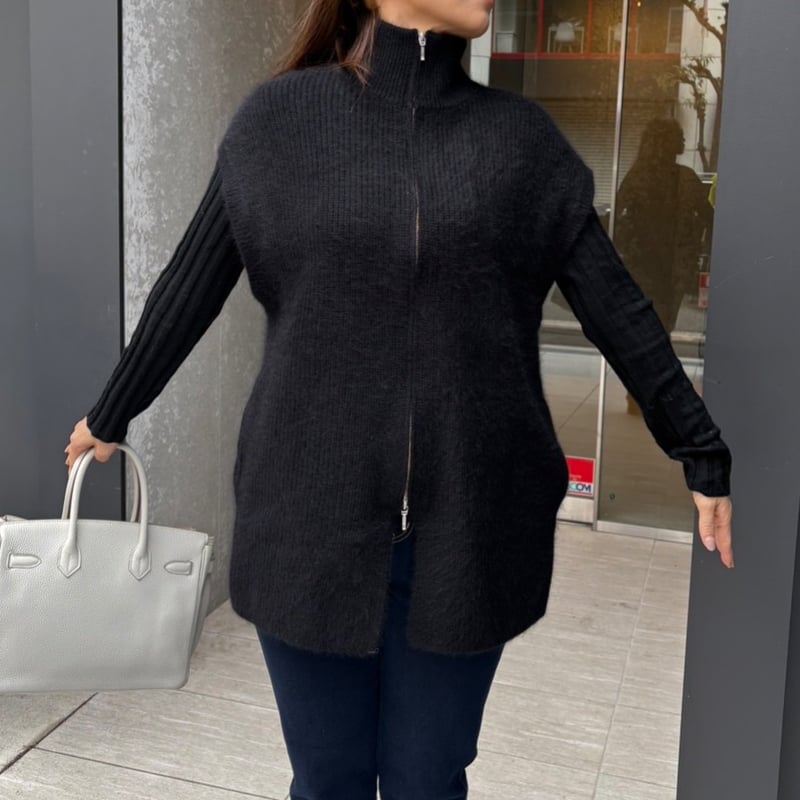 フォックス×ウールニットベスト | myinemy's STORE