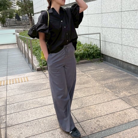 クラッシィーデザインシャツ(ブラック)