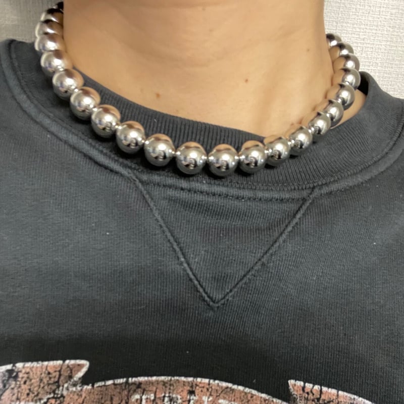 12MMボールチェーンマグネットネックレス | myinemy's STORE