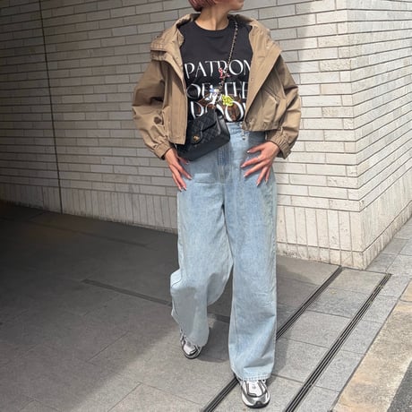 PATRON ユニセックスtシャツ(ブラック)