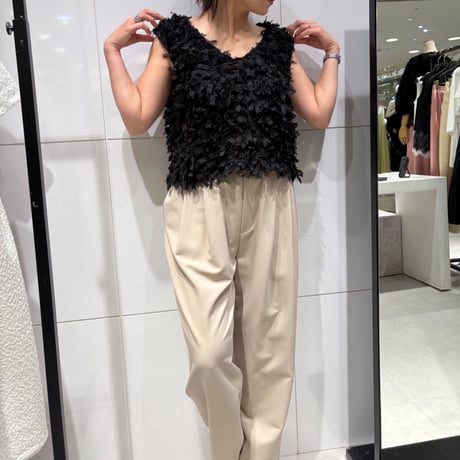 ダットタックパンツ(ベージュ)