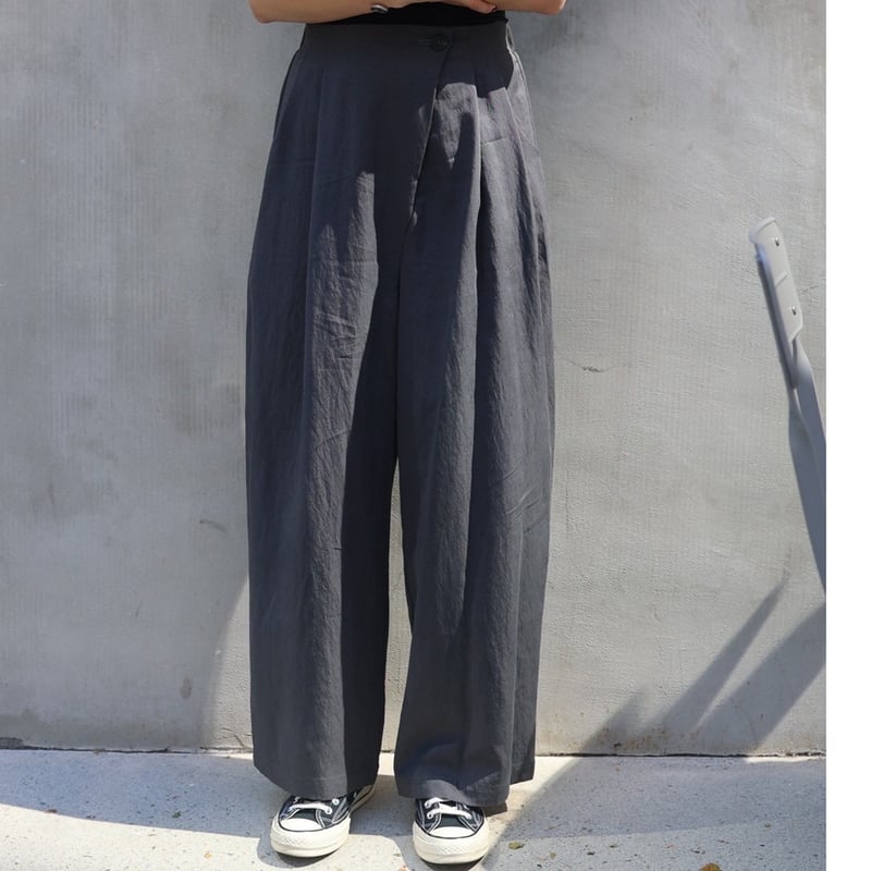 マイたん アシメタックパンツ(グレー) | myinemy's STORE