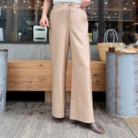 リラクシーワイドパンツ(ベージュ)