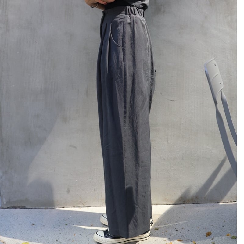 アシメタックパンツ(グレー) | myinemy's STORE