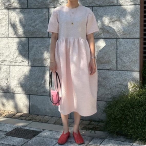 コクーンワンピース(ピンク) | myinemy's STORE