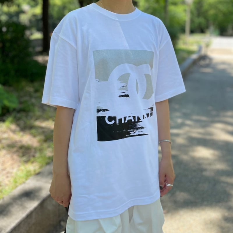 ユニセックスパロディc Tシャツ(ホワイト×シルバー) | myinemy