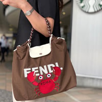 パロディF 刺繍バッグ
