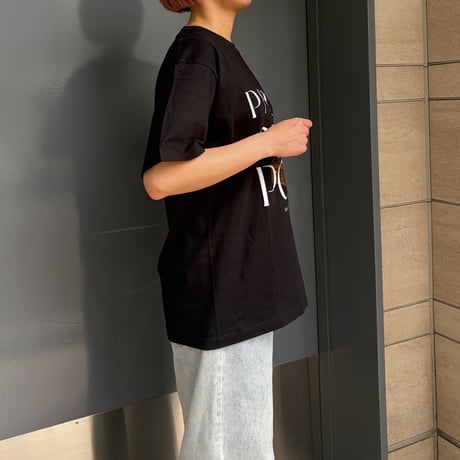 PATRON ユニセックスtシャツ(ブラック)