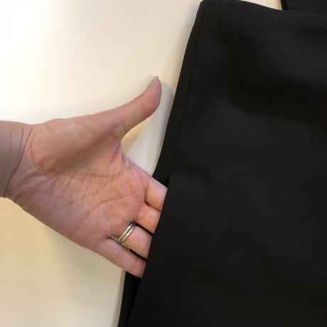 VサスペンダーAラインロングワンピース