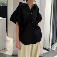 クラッシィーデザインシャツ(ブラック)