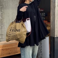 ラインカットフレアミニワンピース    (ブラック)